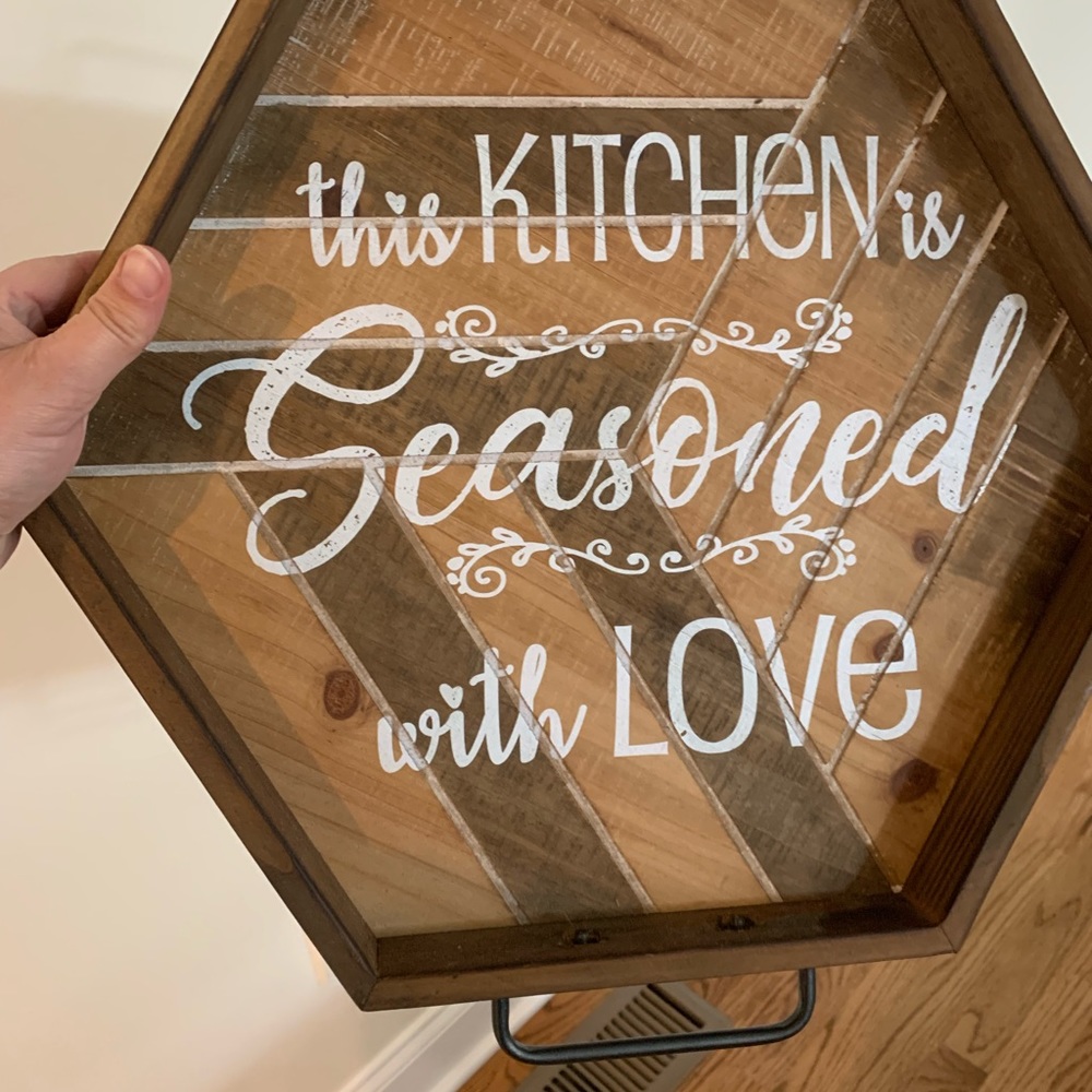 Cute wooden decor